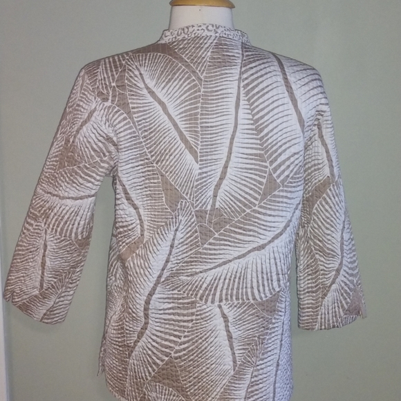 Peck & Peck Weekend Cardigan Jacket Reversable - Picture 2 of 8